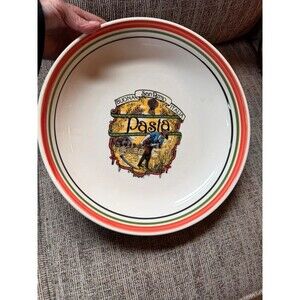 Italian pasta bowl made in Italy Large